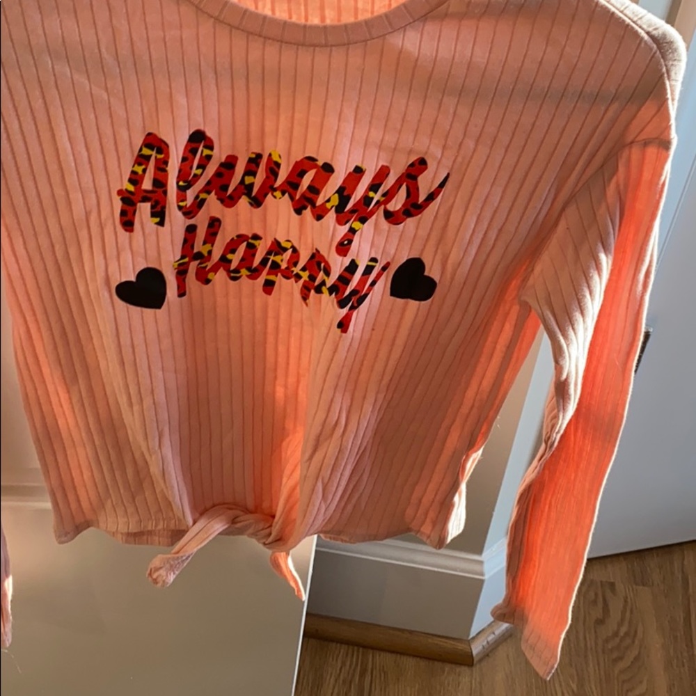 Shein long sleeve kids shirt.